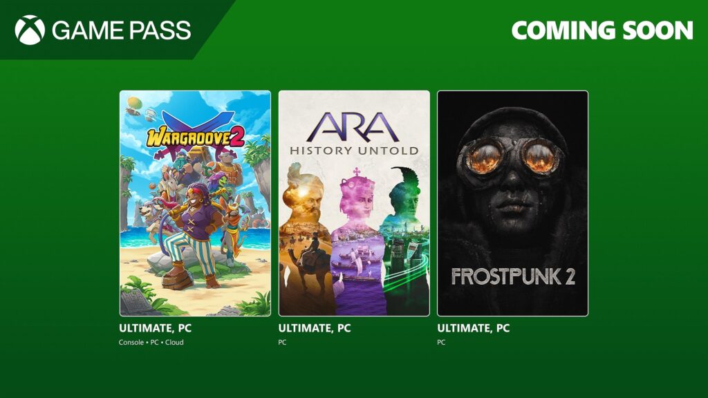 Niezwykłe tytuły już wkrótce w Xbox Game Pass Ara History Untold, Frostpunk 2 i Wargroove 2!