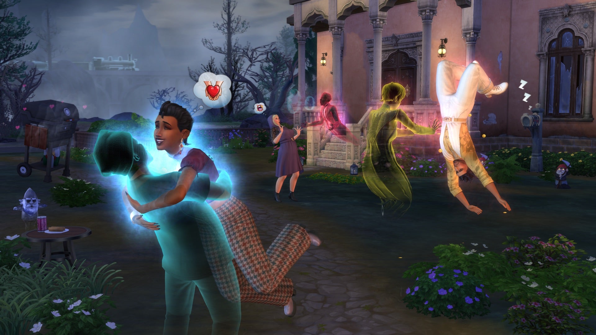 Złowieszczy świat The Sims 4 Nowe rozszerzenie Życie i Śmierć nadchodzi na Halloween!
